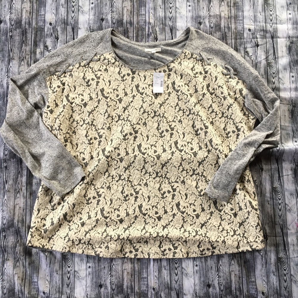 NWT Maurices Lace Sweater